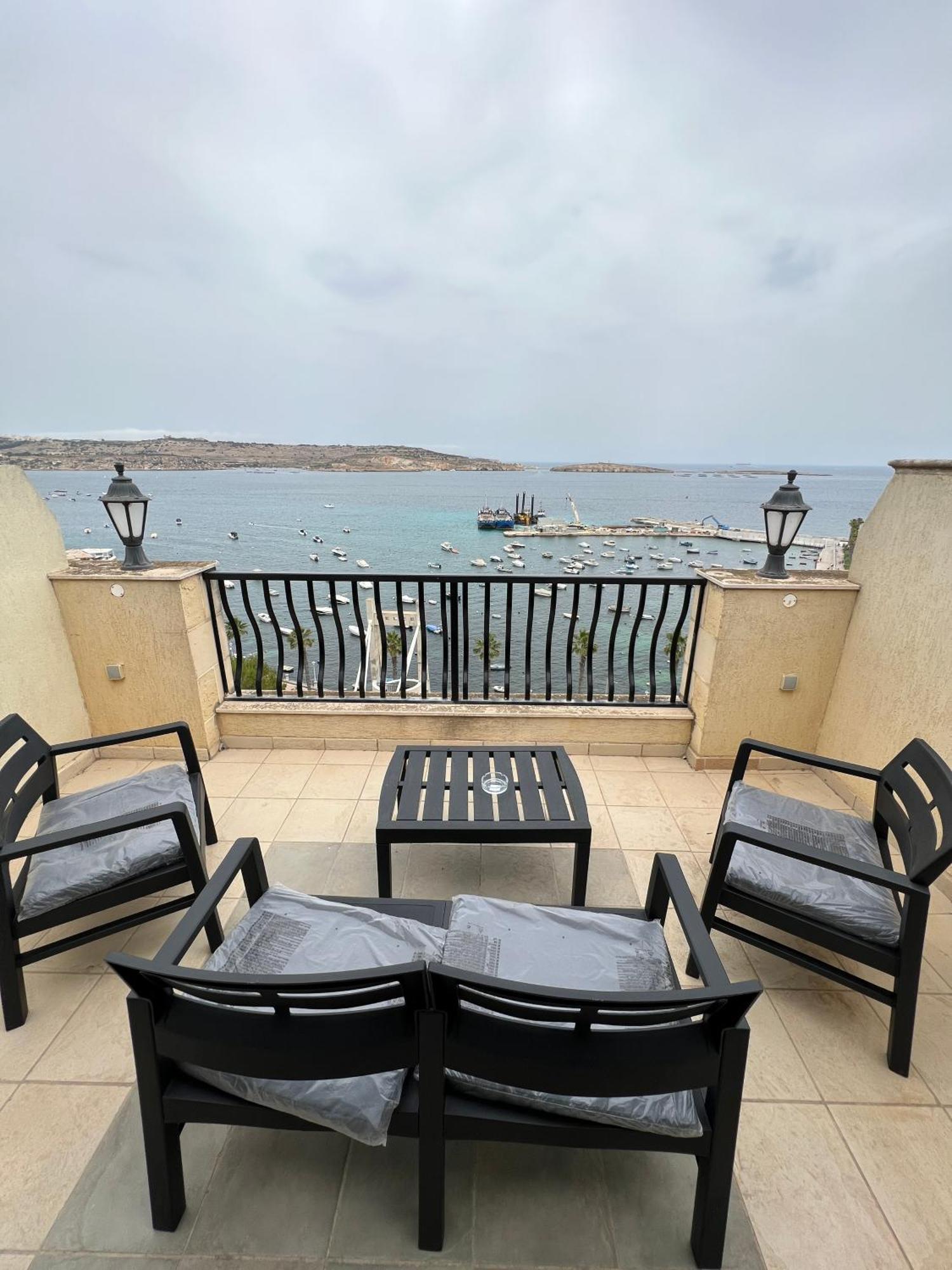 세인트폴스베이 Sea View Penthouse 아파트 외부 사진